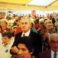 Eduardo Conde en la Fiesta de los Abuelos